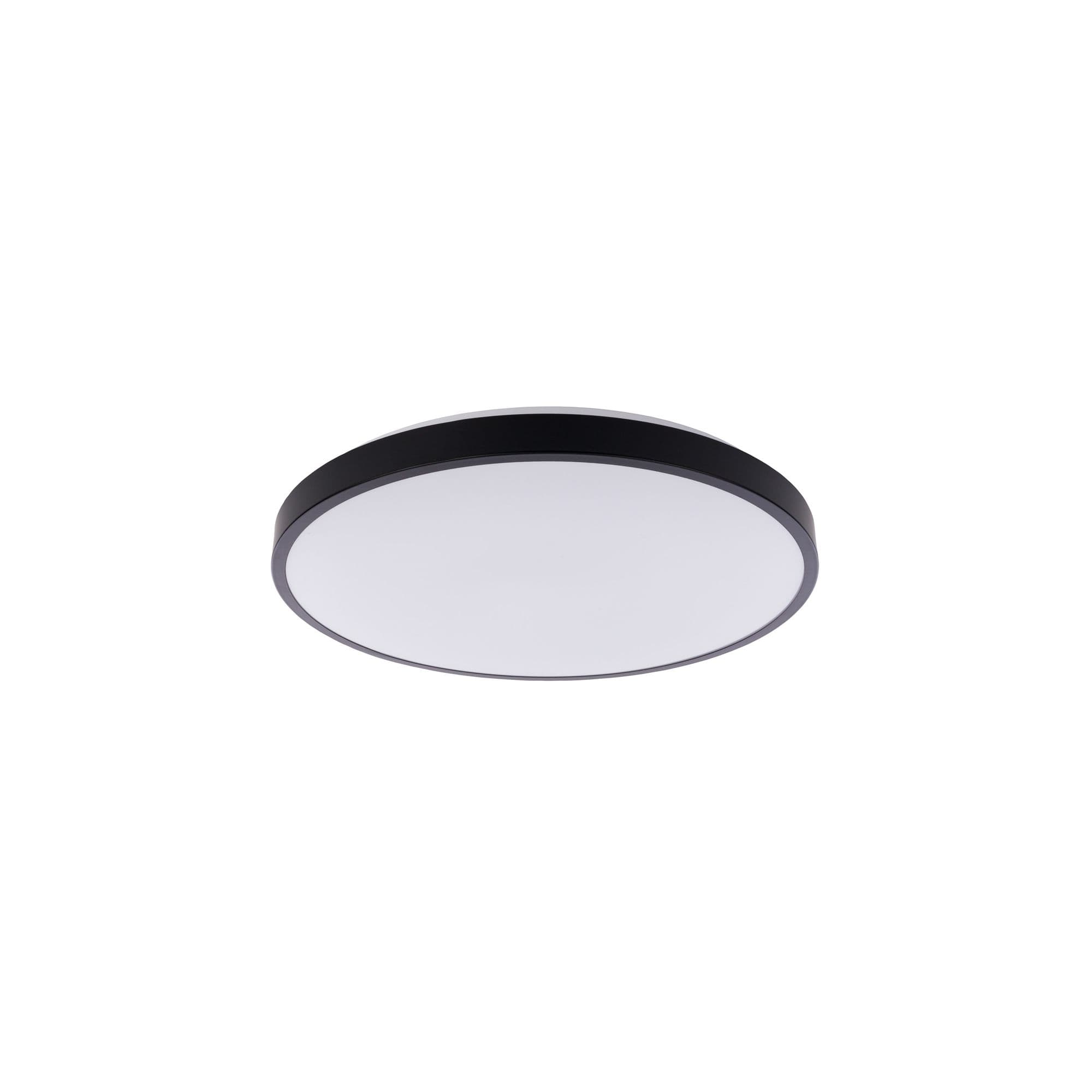 AGNES ROUND LED BLACK 10971 (pôvodné ID 8204), 22W, 3000K, 1600lm, 120°, 40000h