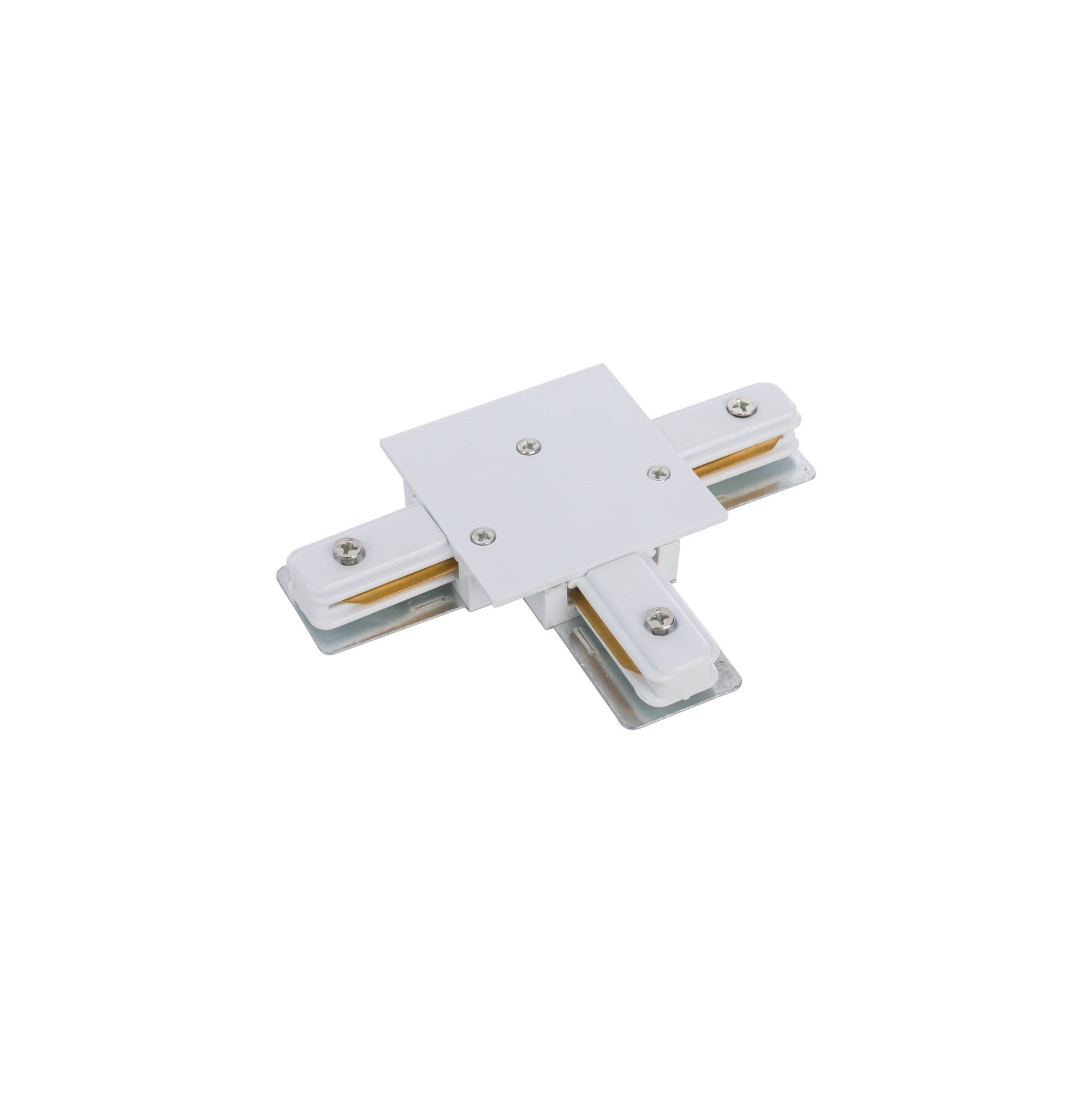 PROFILE RECESSED T-CONNECTOR WHITE 8834 1F