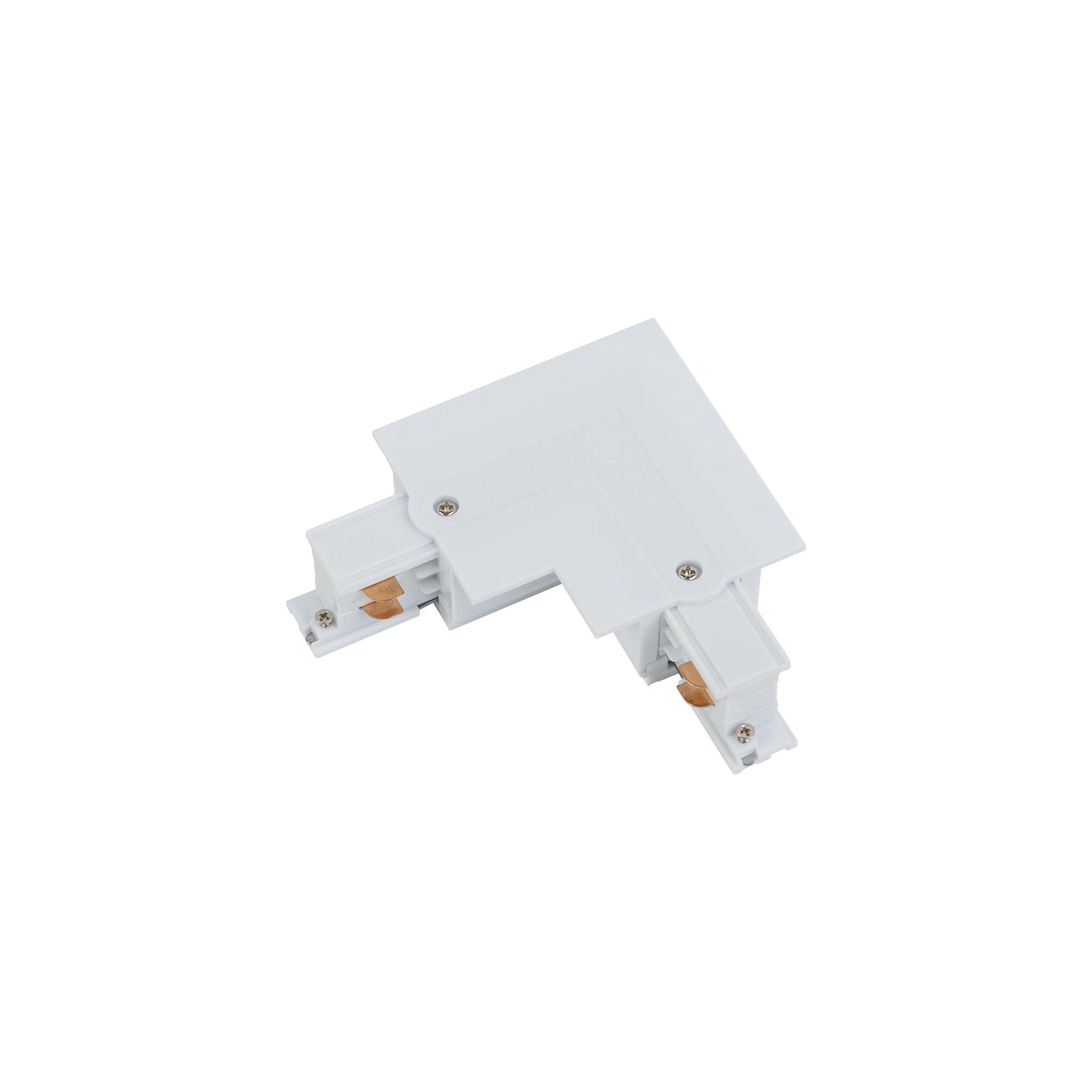 CTLS RECESSED POWER L CONNECTOR, RIGHT (L-R) WHITE 8230 3F
